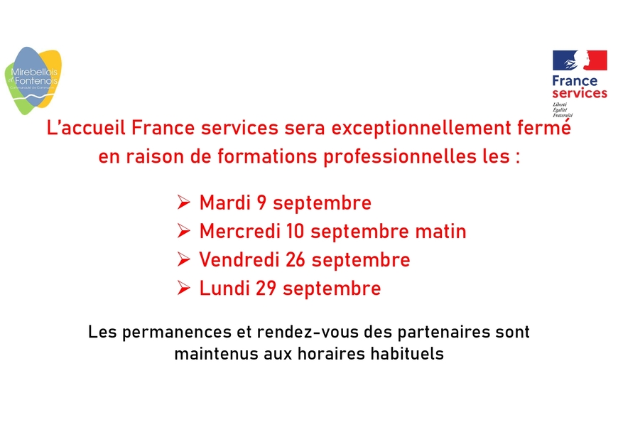 INFORMATION FRANCE SERVICES