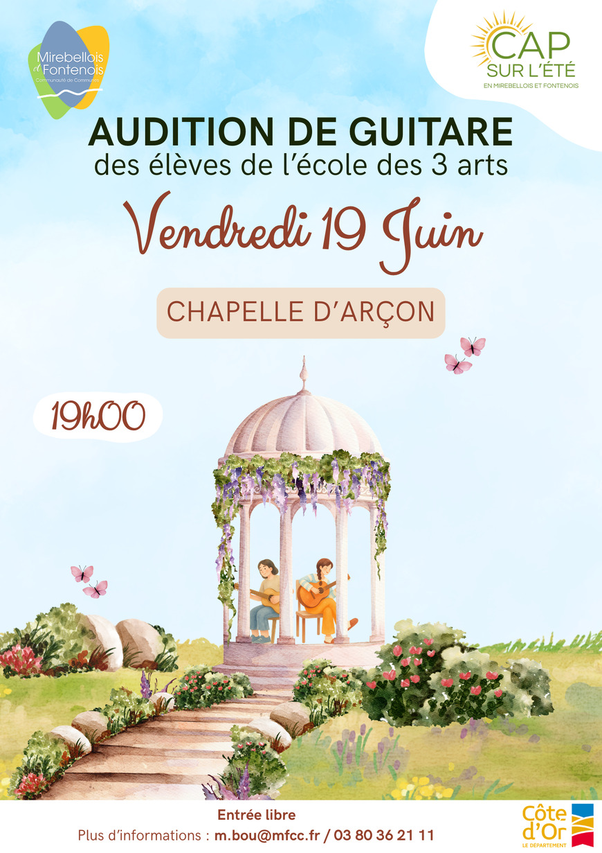 ECOLE DES 3 ARTS : 19 JUIN 2026