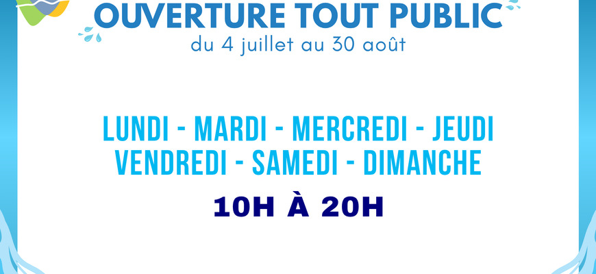 HORAIRE PISCINE INTERCOMMUNALE