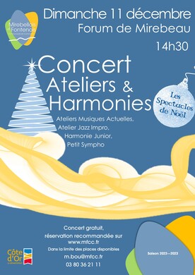 Concert Ateliers et Harmonie