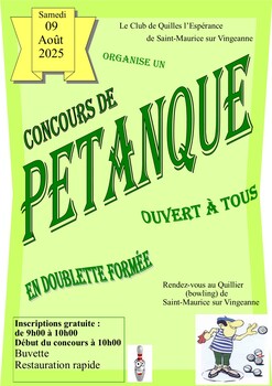 Concours de Pétanque
